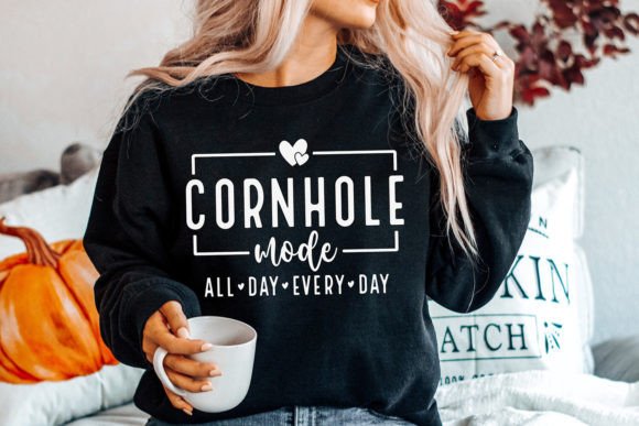 Cornhole Mode SVG, Funny Design Review