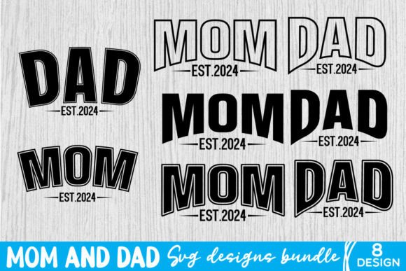 Dad and Mom Svg Design Bundle