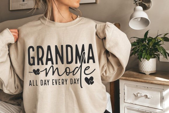 Grandma Mode SVG, Gigi SVG, Nana SVG