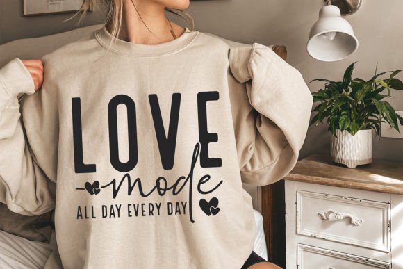 Love Mode SVG: Self Love in Stitch