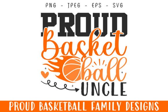 Proud Basketball Player Uncle SVG