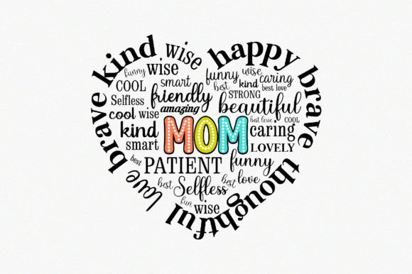 Retro Mother PNG-SVG, She is Mama Png-s
