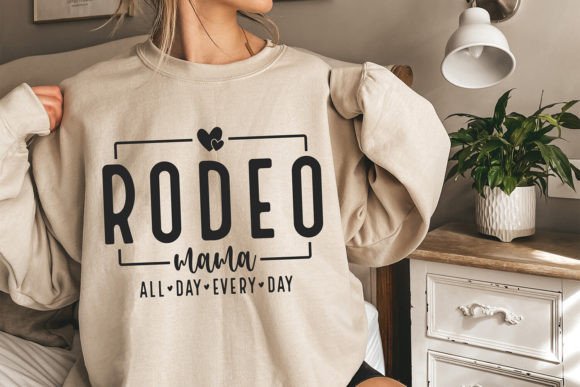 Rodeo Mama SVG: Western Style for Embroidery